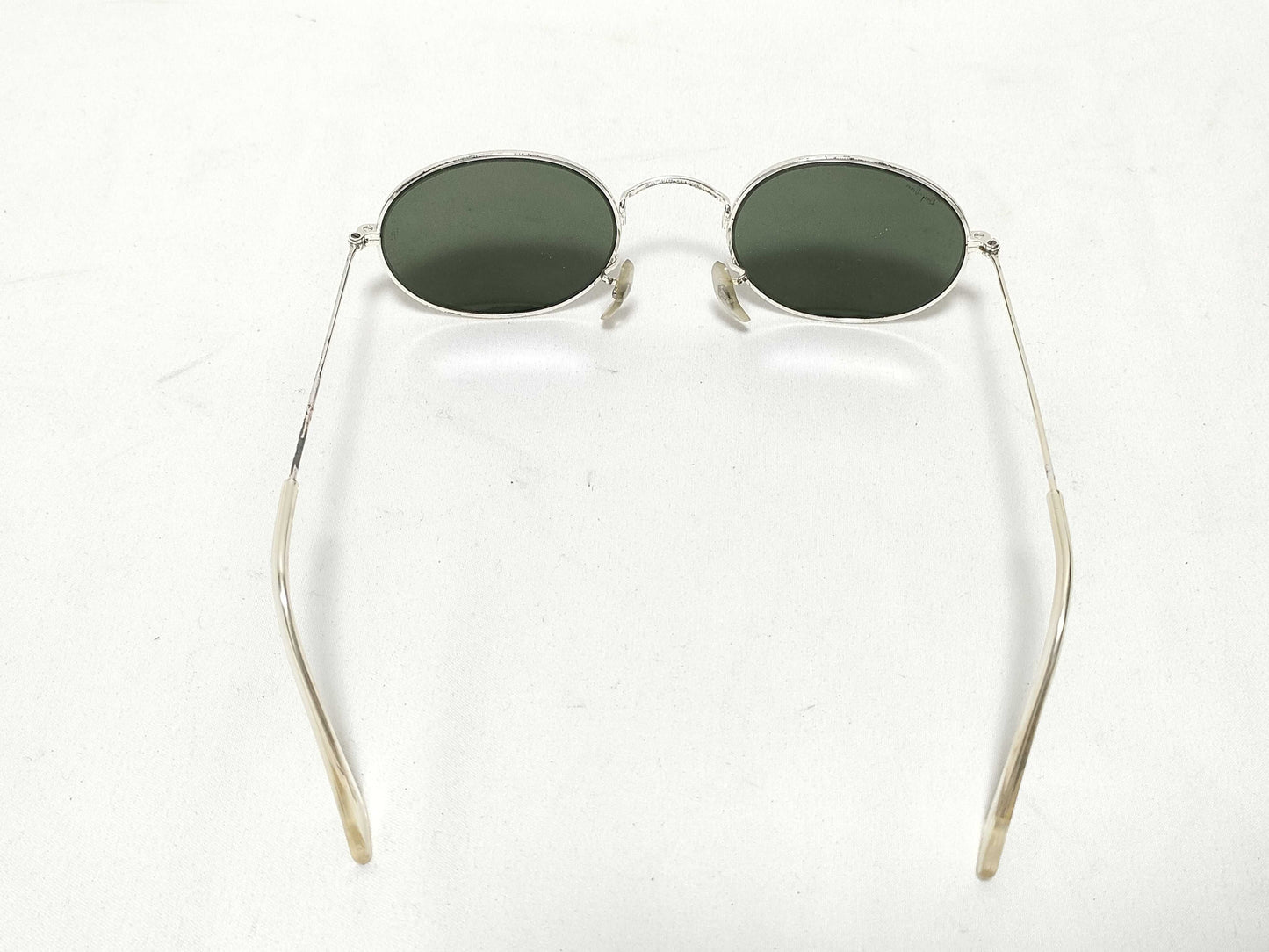 Ray-Ban Plastic and Metal Sunglasses W2263 NTBK Black and Silver