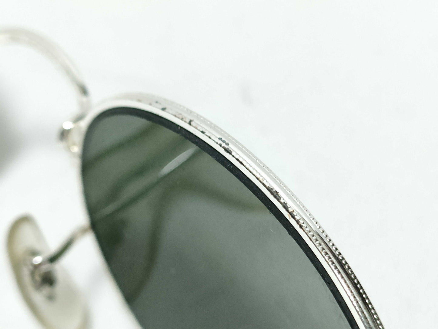 Ray-Ban Plastic and Metal Sunglasses W2263 NTBK Black and Silver