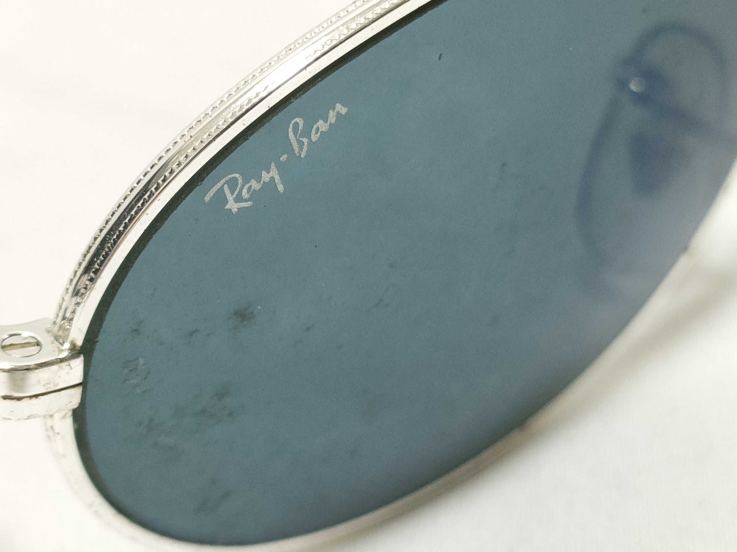 Ray-Ban Plastic and Metal Sunglasses W2263 NTBK Black and Silver