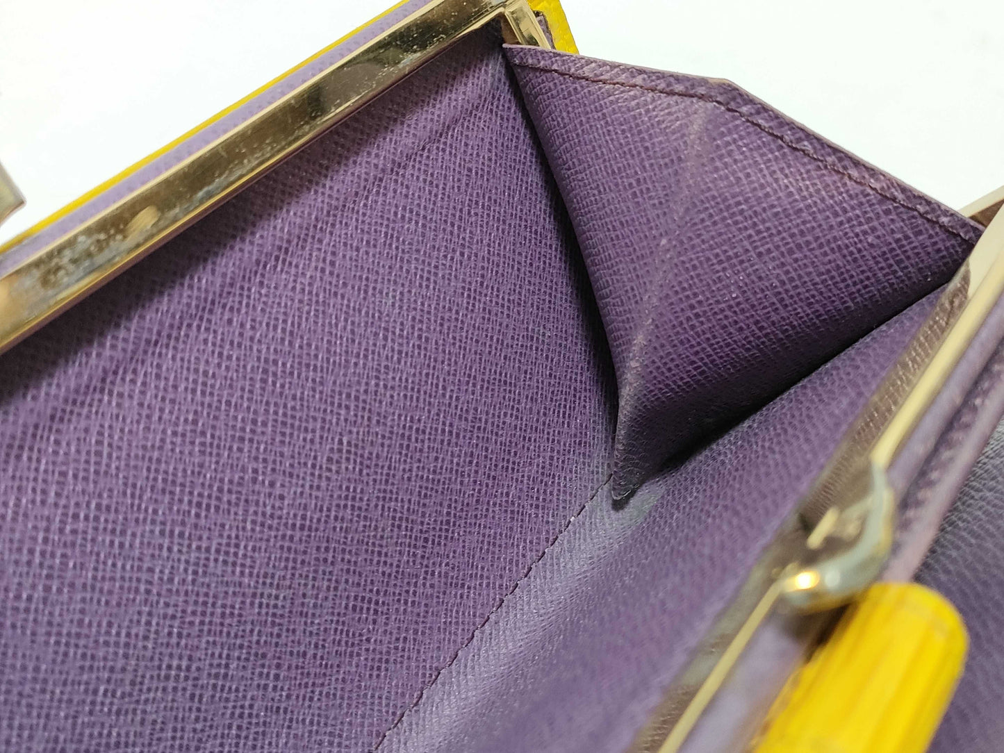 LOUIS VUITTON Epi LV Epi Continental Viennois M63259 MI1918 Wallet