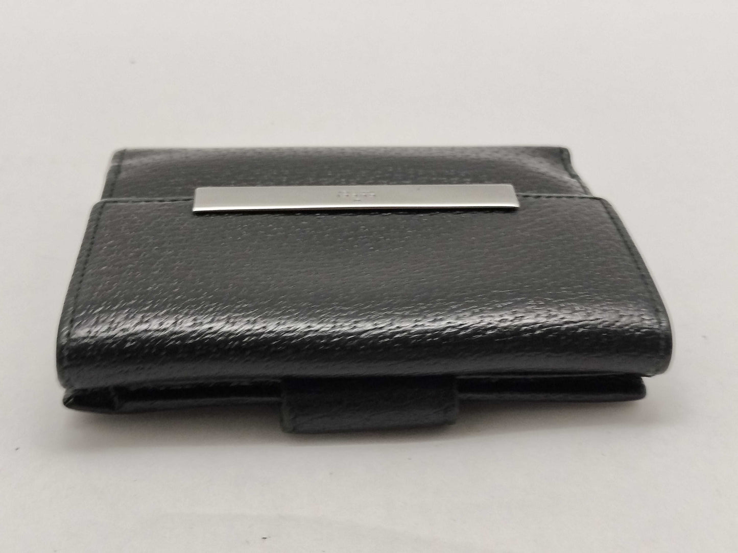 GUCCI Leather Bifold Wallet 035・0416・2067 Black Wallet