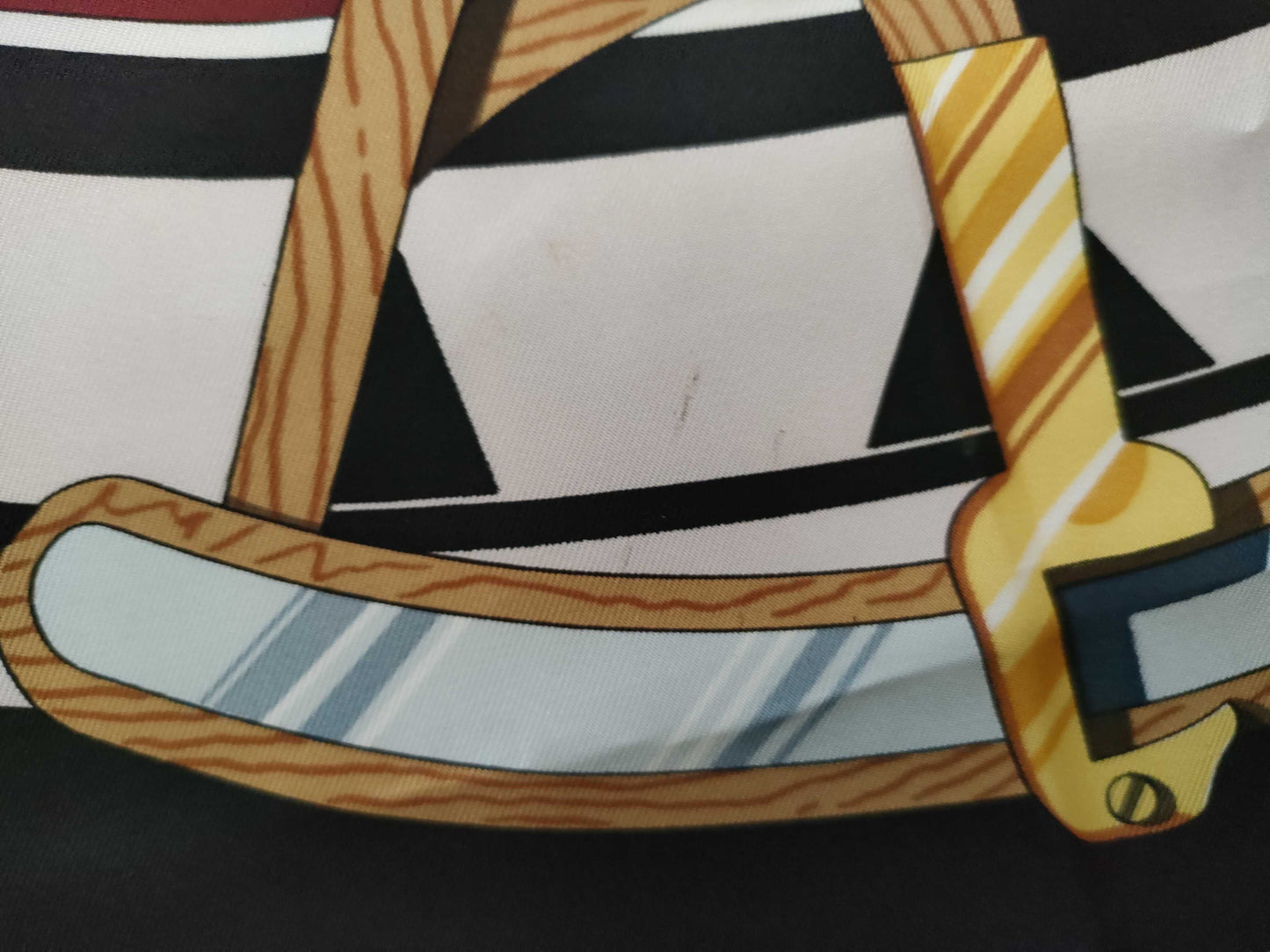 HERMES Carre 90 SEXTANTS Sextant Silk Scarf Red Other Accessories