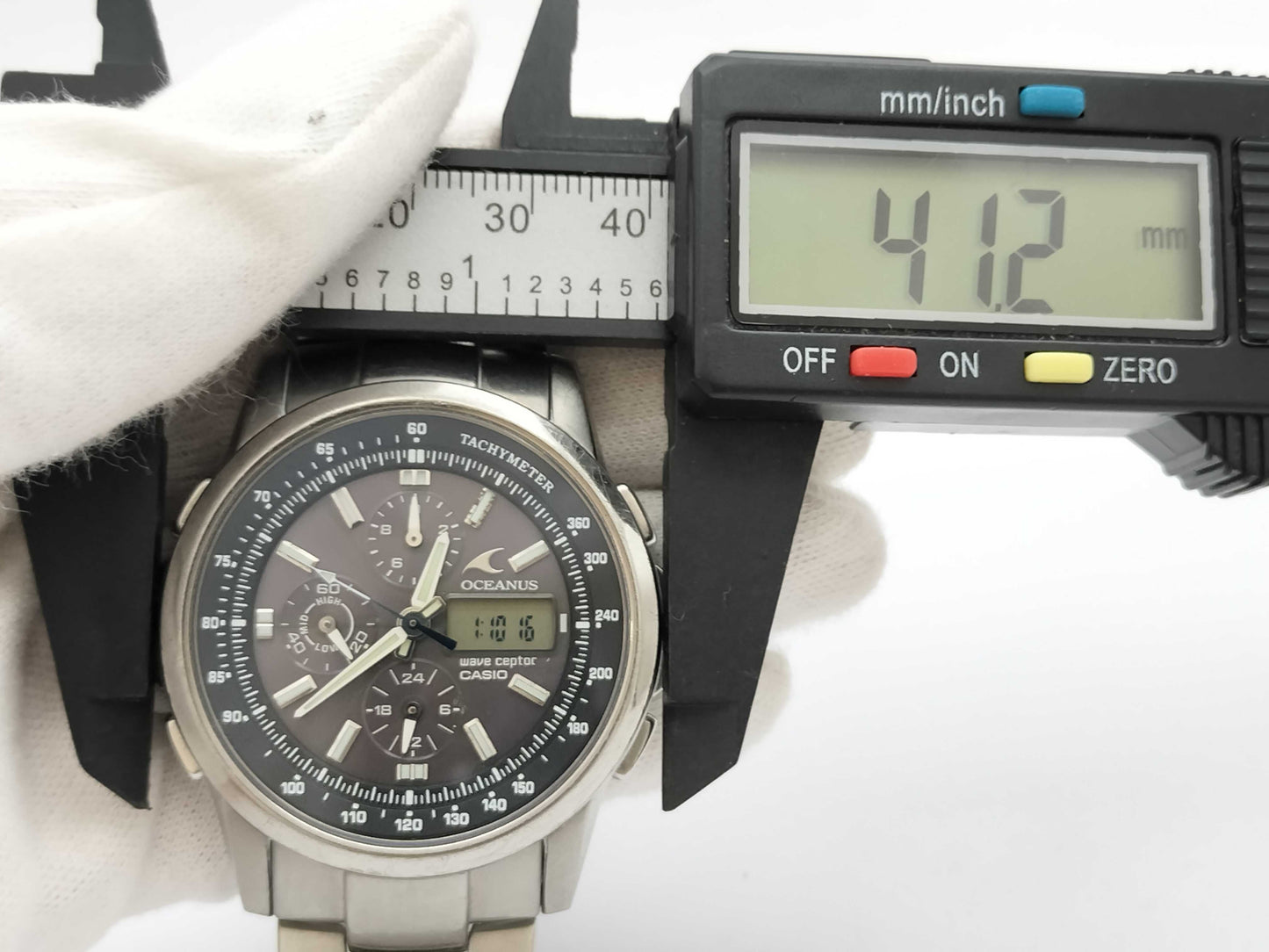 CASIO Oceanus OCW-500TDJ 001B272D 3731 Gray Dial Unoperated Men's Watch