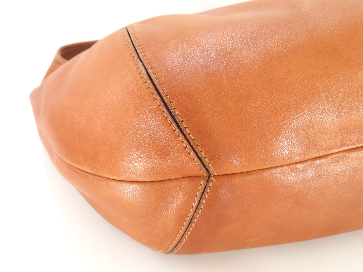 COACH Leather One-Shoulder Bag 9227 Brown Shoulder Bag