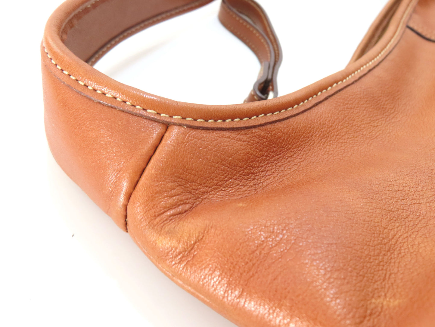 COACH Leather One-Shoulder Bag 9227 Brown Shoulder Bag