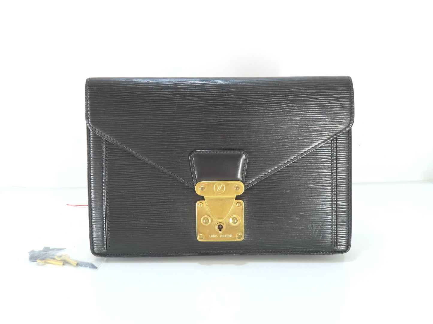 LOUIS VUITTON Epi Leather LV Epi Pochette Serie Dragonne M52612 MI884 Bag