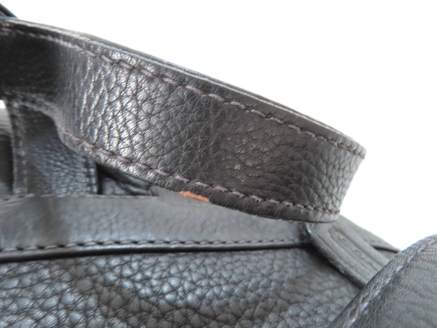 COACH Leather Backpack 4911 Black Backpack