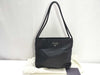 PRADA Nylon Prada Triangle Logo Plate Tessuto Tote Bag B6243 Black Tote Bag