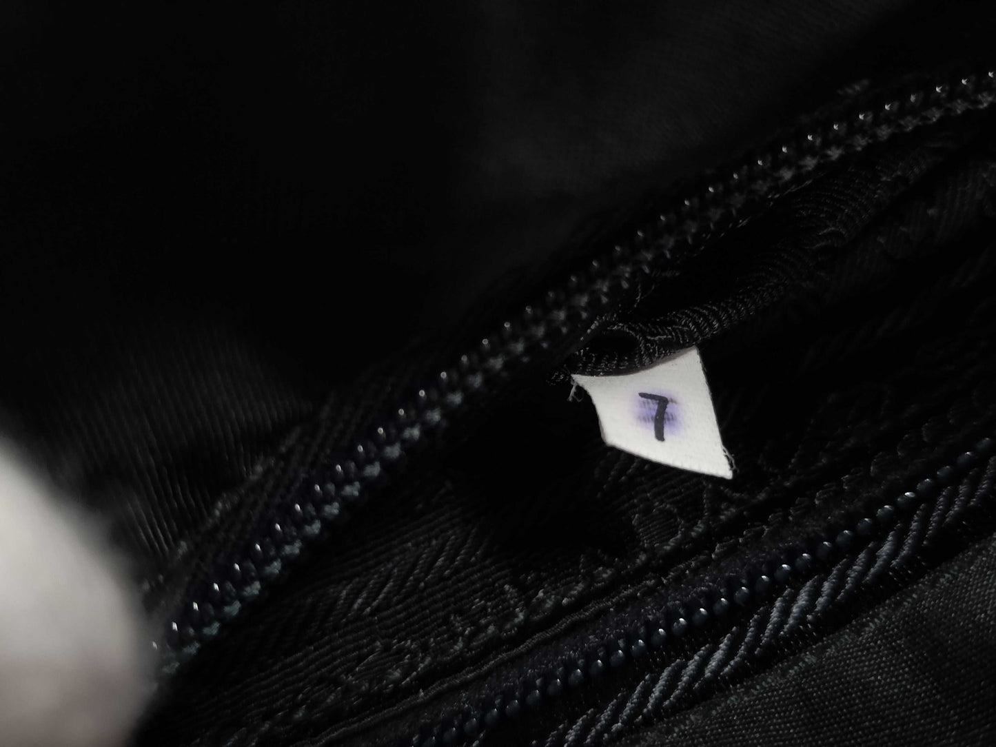 PRADA Nylon Prada Triangle Logo Plate Tessuto Tote Bag B6243 Black Tote Bag
