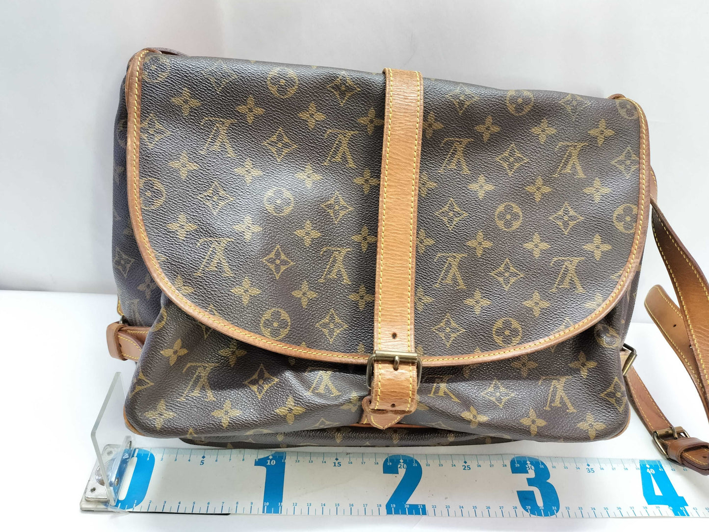 LOUIS VUITTON Monogram LV Monogram Saumur 35 M42254 8904VI Shoulder Bag