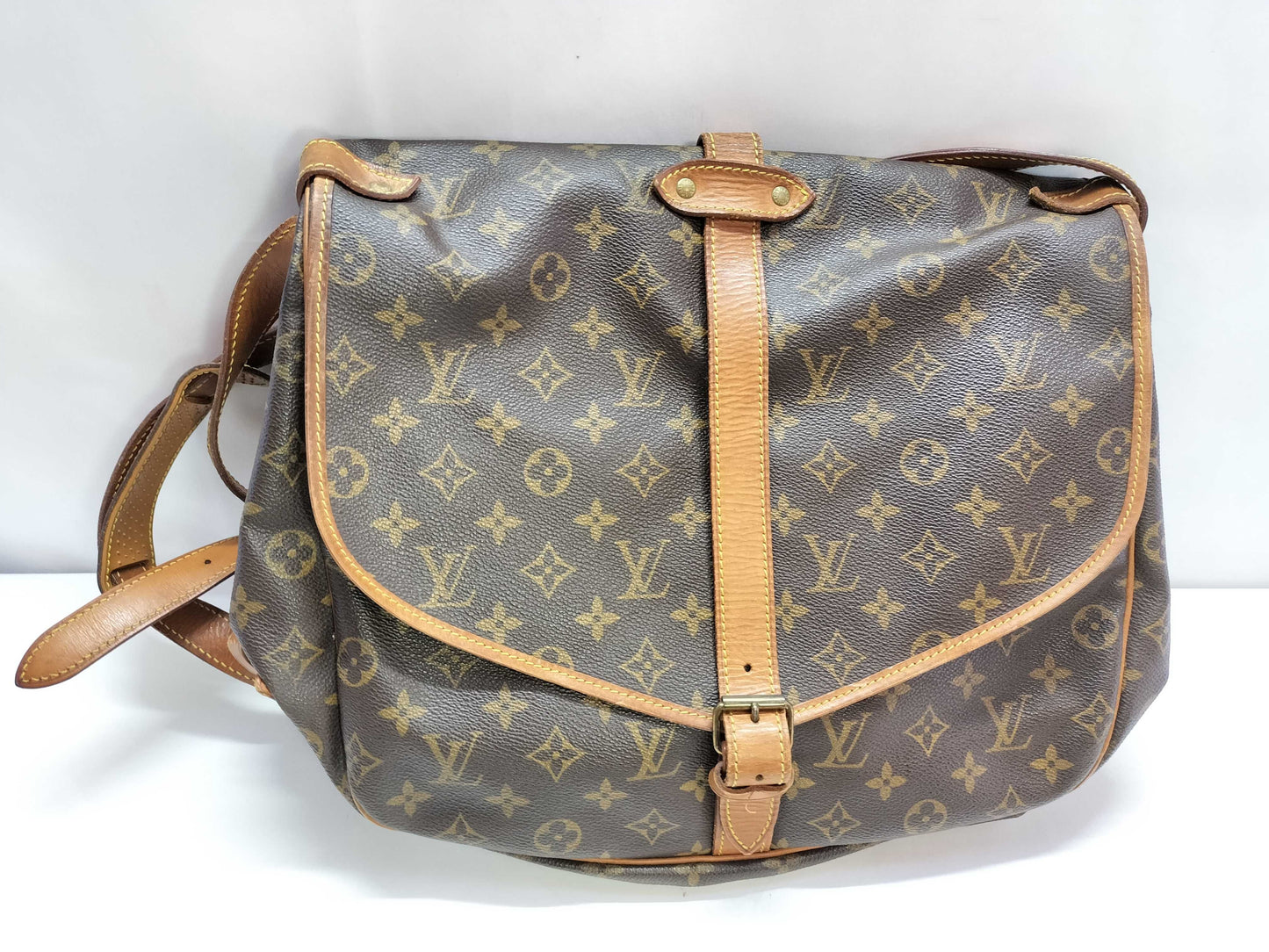 LOUIS VUITTON Monogram LV Monogram Saumur 35 M42254 8904VI Shoulder Bag