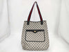 GUCCI Sherry Line GG Supreme Tote Bag 904.02.003 Gray x Navy Tote Bag