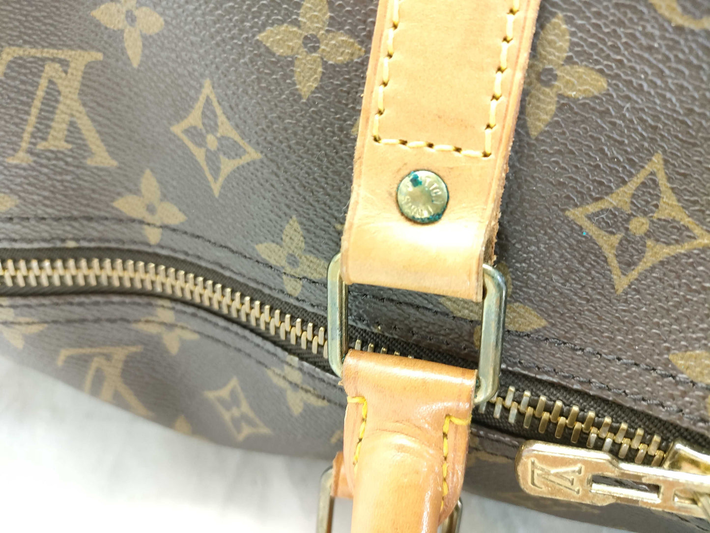 LOUIS VUITTON Monogram LV Monogram Keepall 60 M41422 Boston Bag with unclear serial number