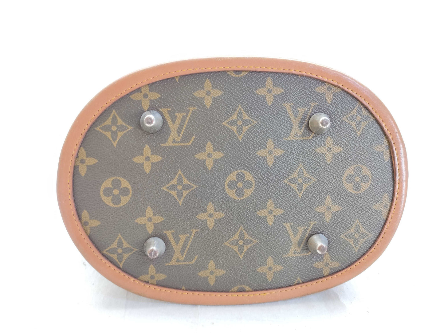 LOUIS VUITTON Monogram LV Monogram Bucket PM Tote Bag, USA Limited Edition T42238, Serial Number Unknown