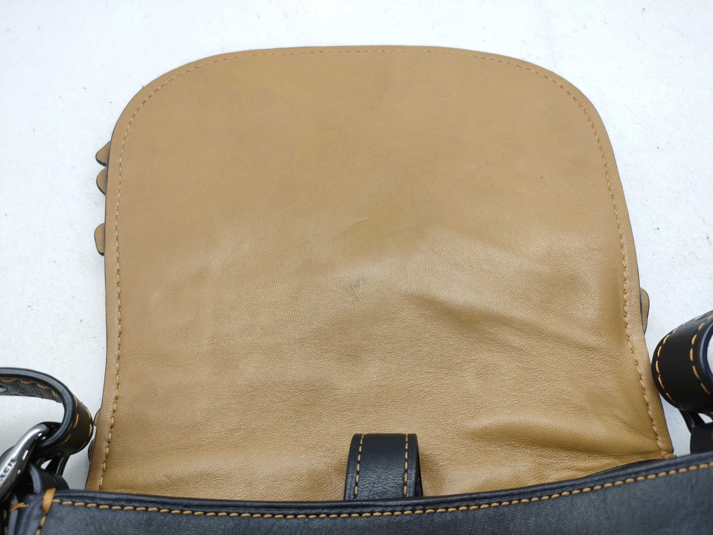 COACH Leather Shoulder Bag 20115 Black Shoulder Bag