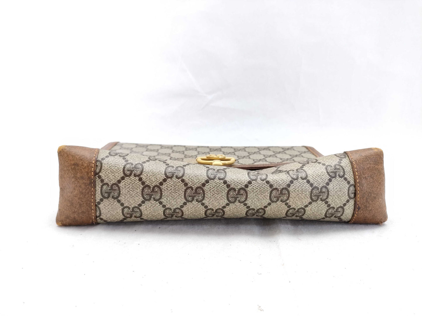 GUCCI GG Supreme Gucci Old Gucci GG Supreme Second Bag Brown Second Bag