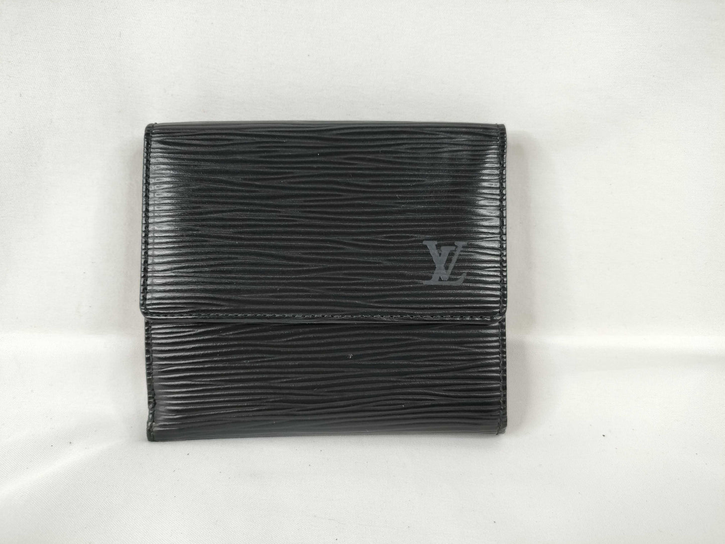 LOUIS VUITTON M63482 Epi Leather LV Epi Porte Monnaie Bi-fold Carte Credit M63482 SP0944 Wallet