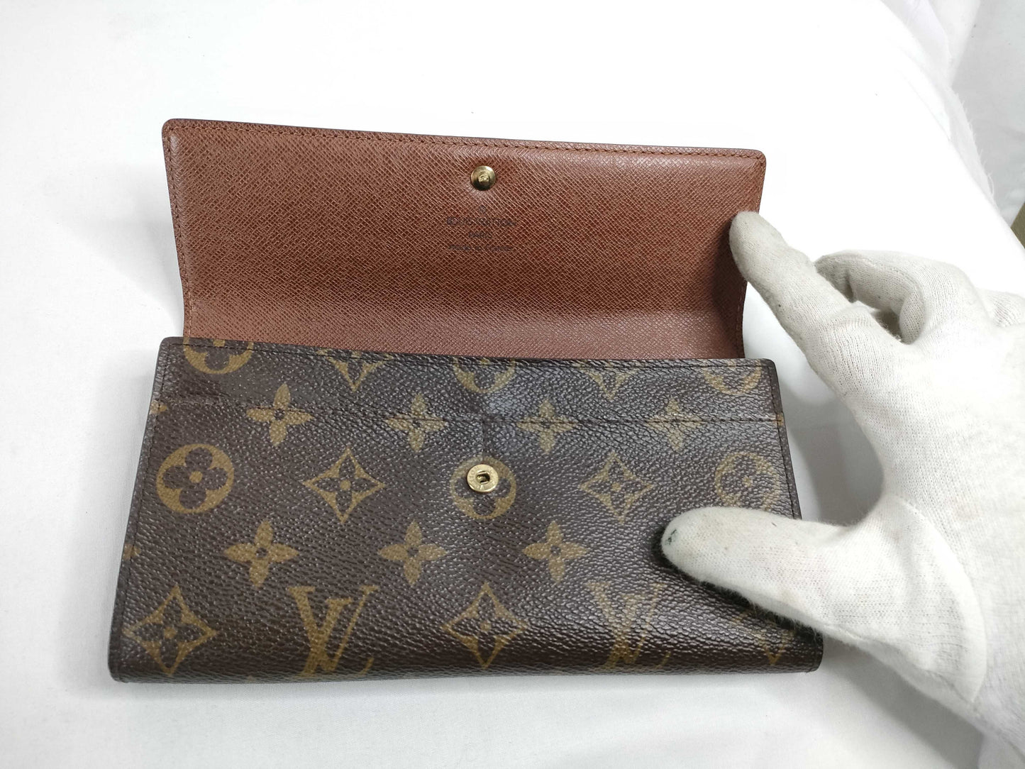 LOUIS VUITTON M61726 Monogram LV Monogram Pochette Porte Monnaie Credit M61726 MB0015 Wallet
