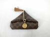 CELINE Macadam PVC Pouch M07 Brown Coin Case