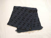 FENDI Zucca pattern Fendi Zucca wool scarf navy Other accessories
