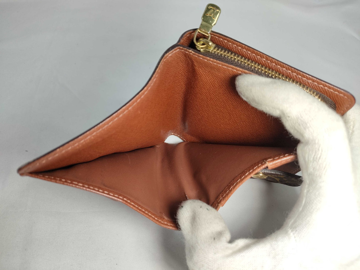 LOUIS VUITTON M61667 Monogram LV Monogram Compact Zip Wallet M61667 MI0092