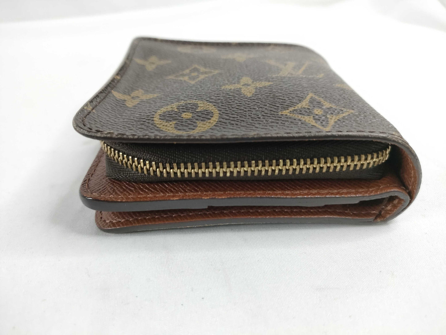 LOUIS VUITTON M61667 Monogram LV Monogram Compact Zip Wallet M61667 MI0092