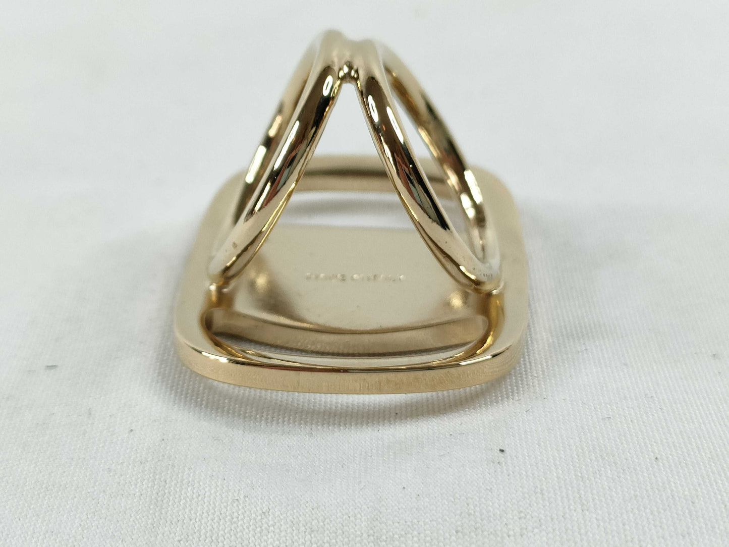 Salvatore Ferragamo Vara GP Scarf Ring Gold Other Accessories