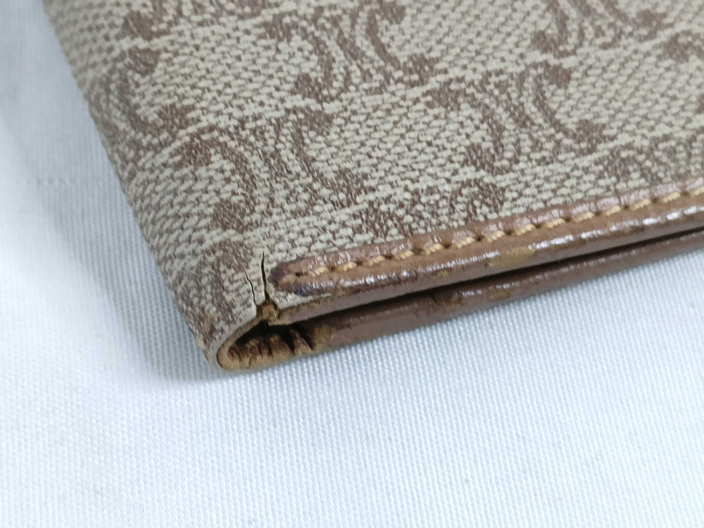 CELINE Macadam PVC Bifold Wallet M08 Brown