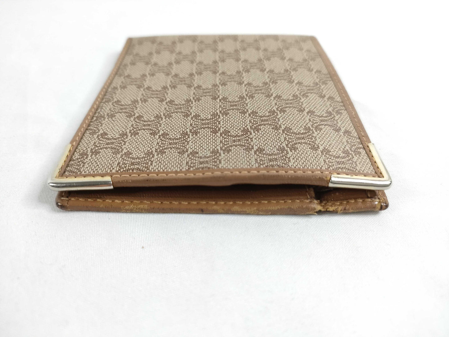 CELINE Macadam PVC Bifold Wallet M08 Brown