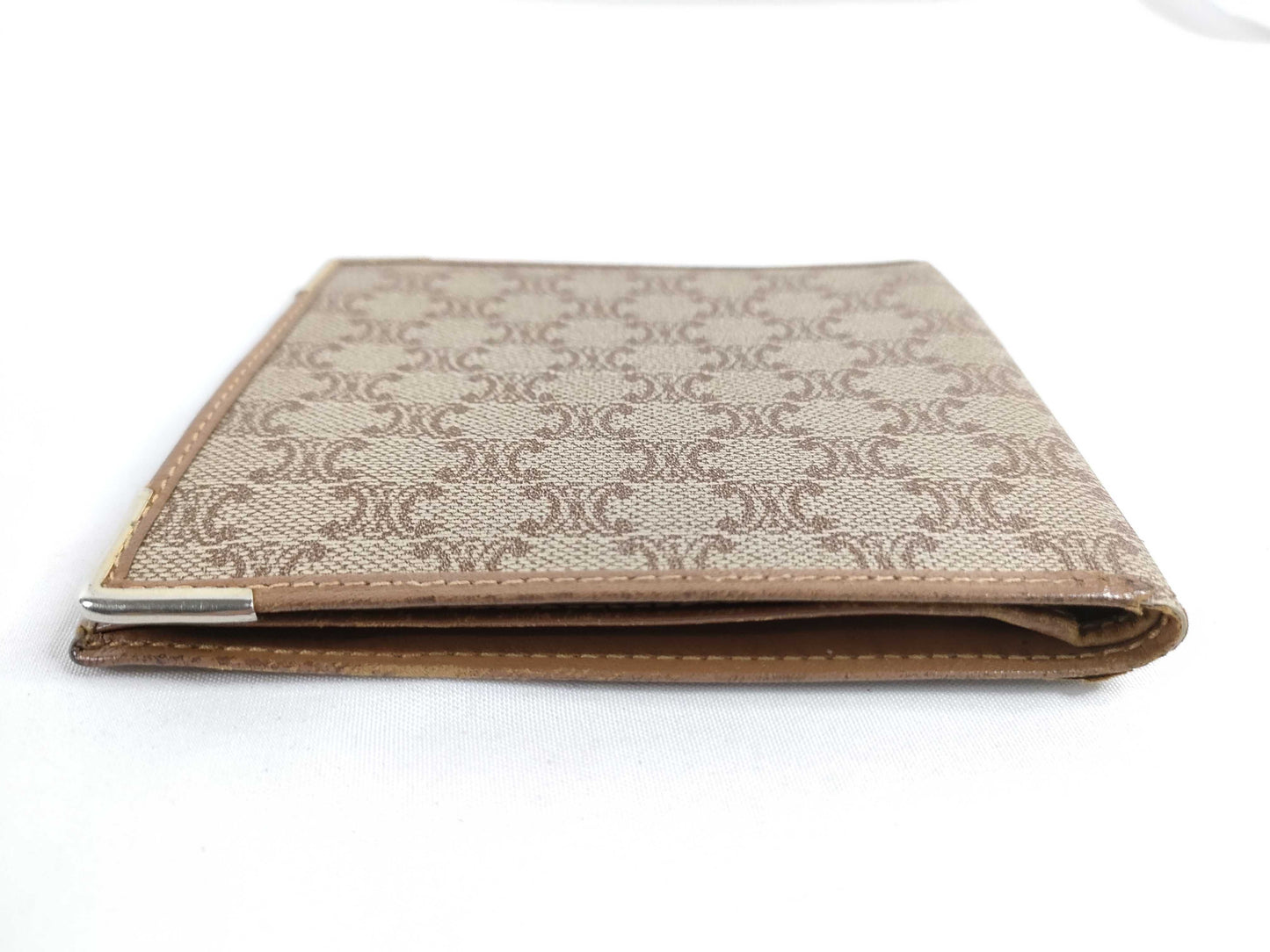 CELINE Macadam PVC Bifold Wallet M08 Brown