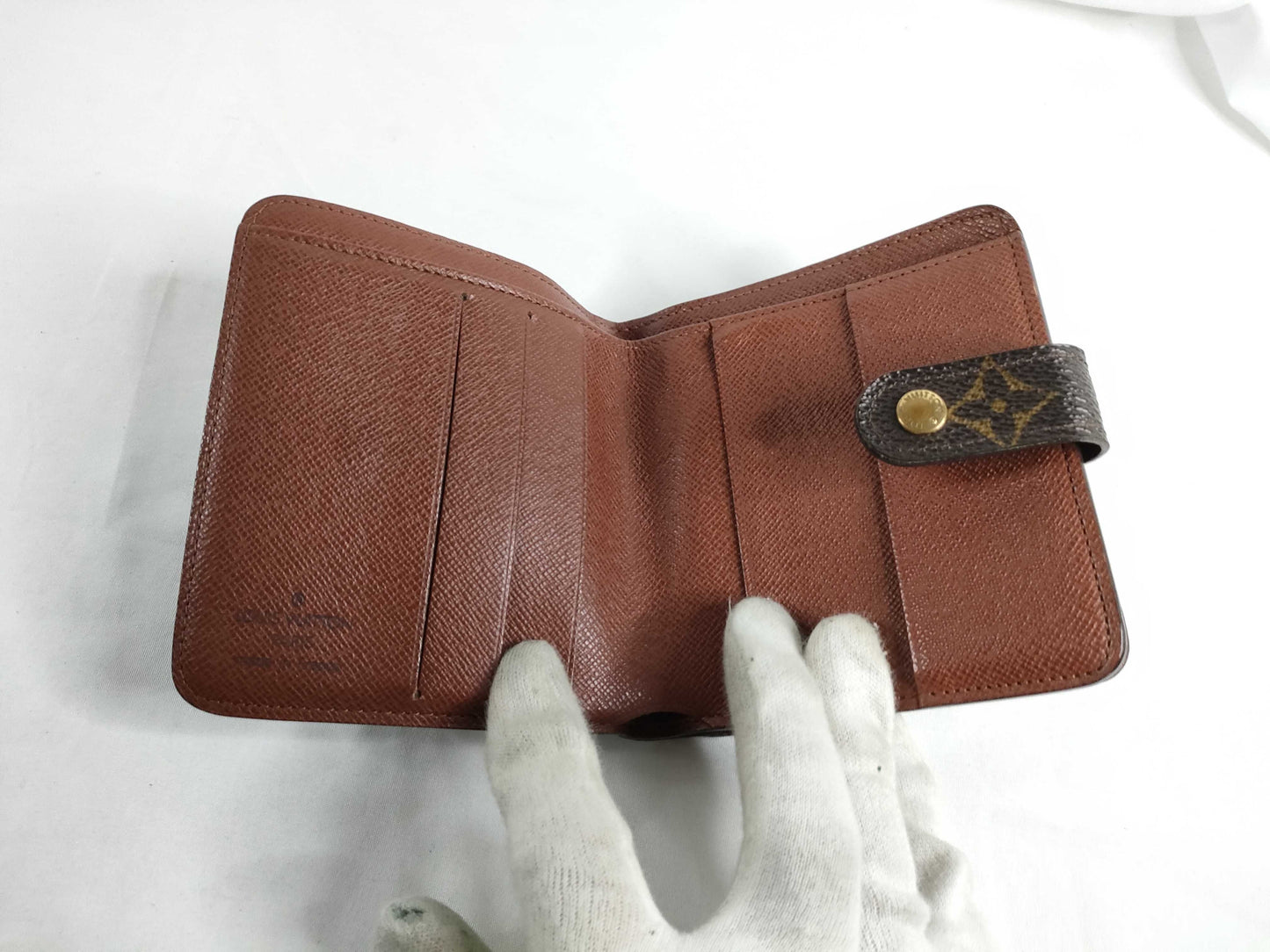 LOUIS VUITTON M61667 Monogram LV Monogram Compact Zip Wallet M61667 MI1010
