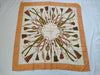 CELINE Silk Scarf Orange Other Accessories