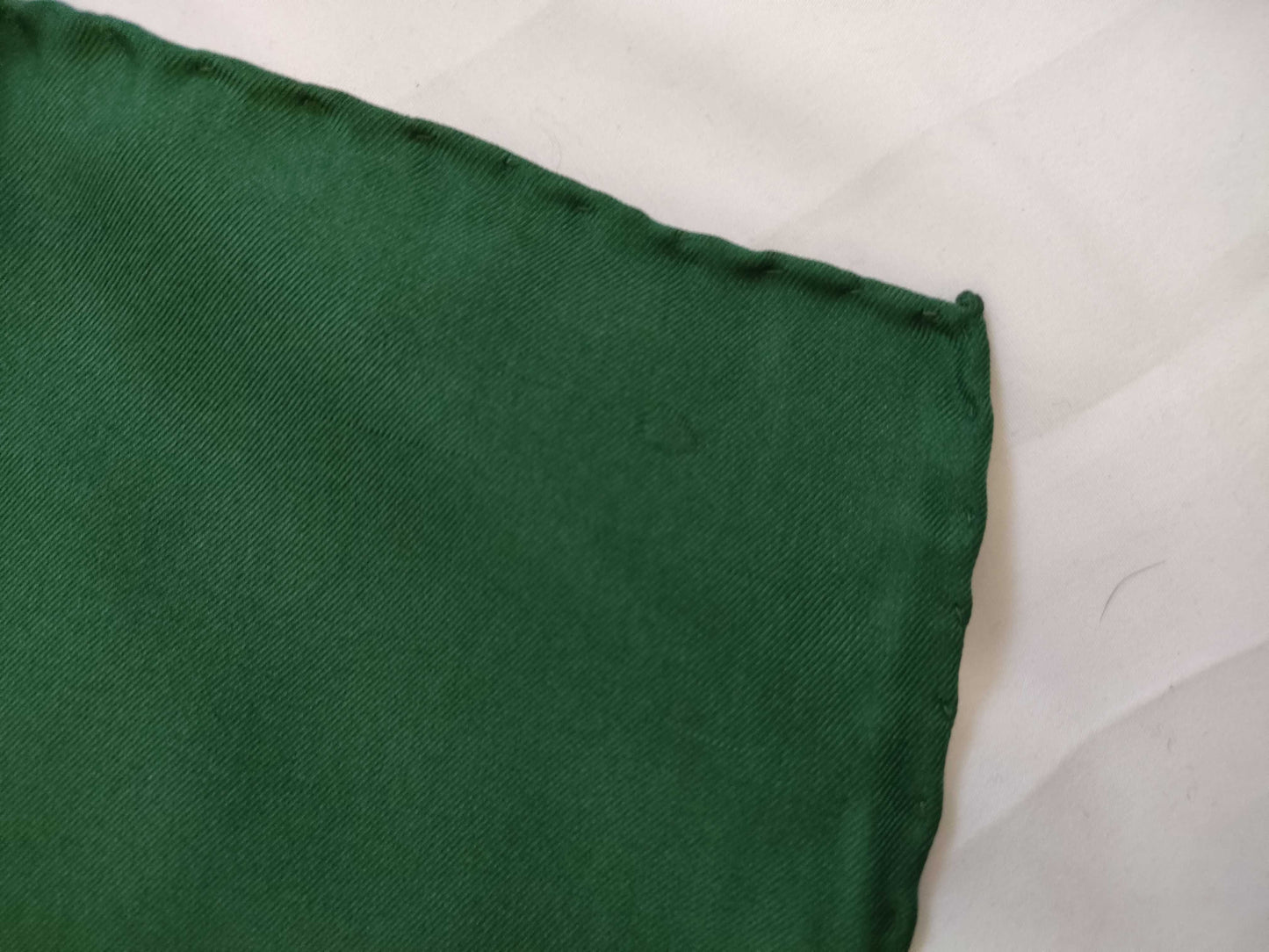 CELINE Silk Scarf Green x Yellow Other Accessories