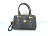 MCM Visetos Pattern Nylon 2-Way Handbag, Black