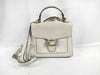COACH Leather 2-Way Handbag 636 White Handbag