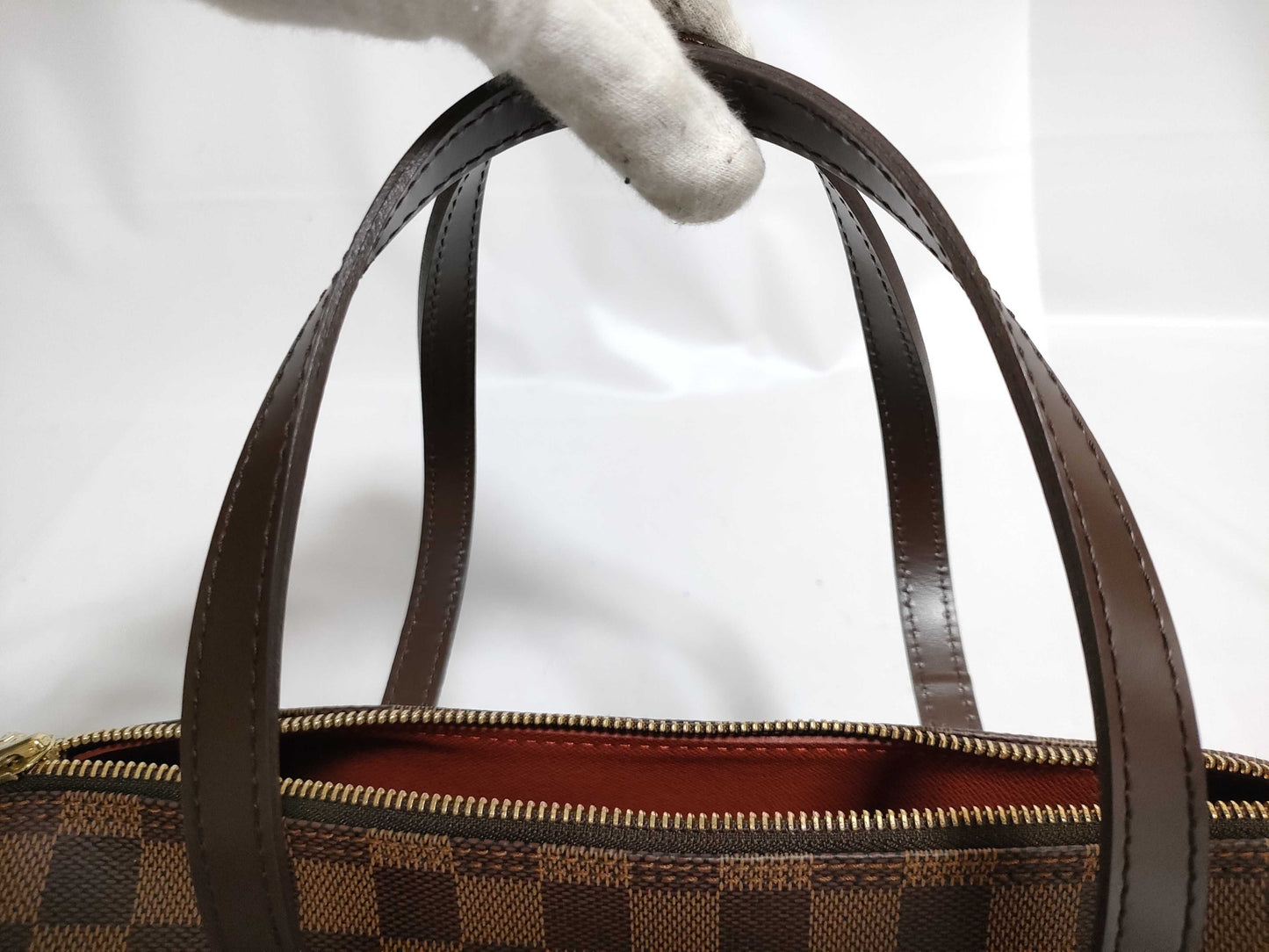 LOUIS VUITTON Damier LV Damier Papillon 30 Handbag N51303 SO1004