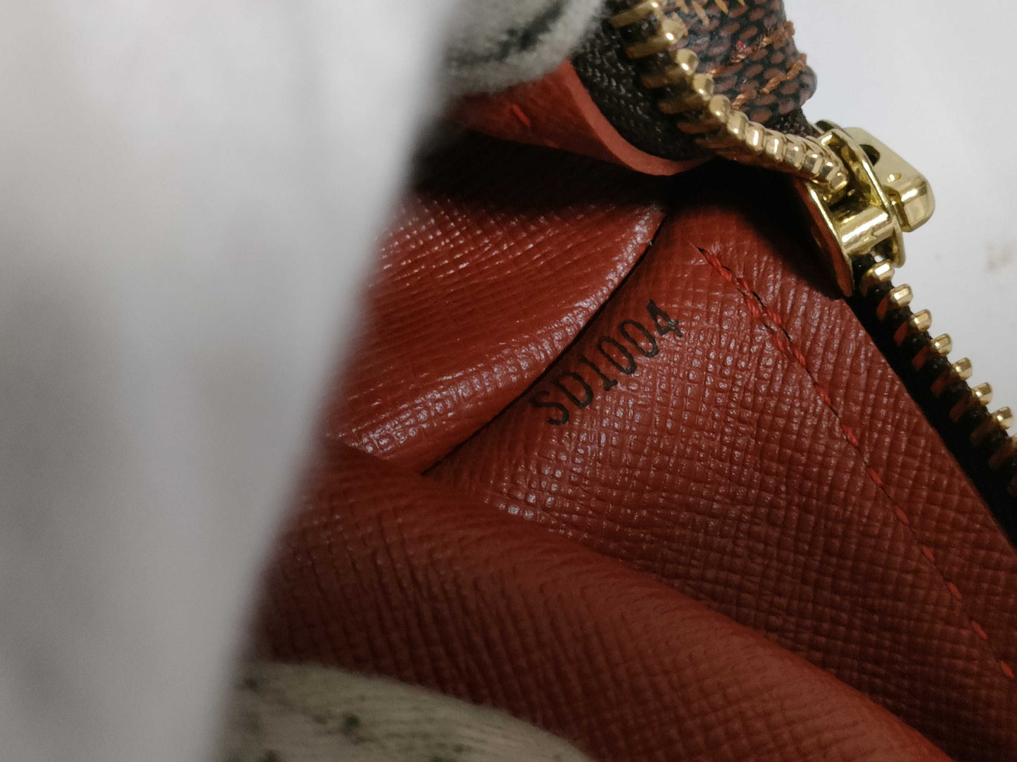 LOUIS VUITTON Damier LV Damier Papillon 30 Handbag N51303 SO1004