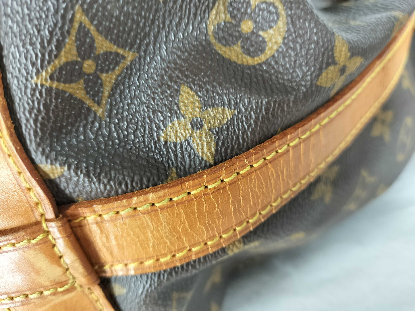 LOUIS VUITTON M42224 Monogram LV Monogram Noe M42224 A2 883 Shoulder Bag