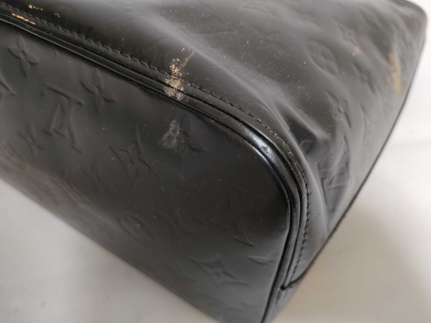 LOUIS VUITTON Vernis LV Vernis Houston M91121 LW1909 Handbag