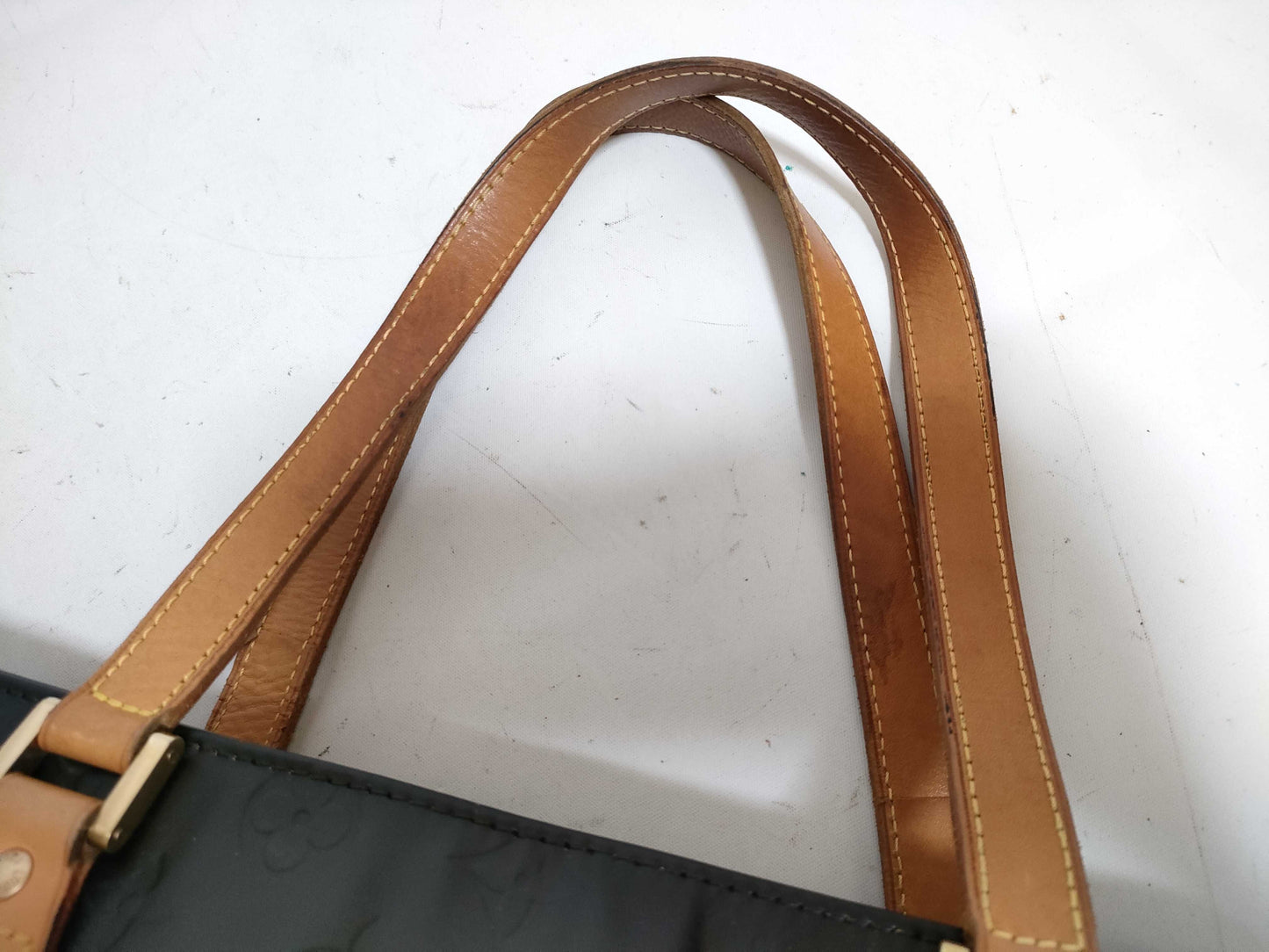 LOUIS VUITTON Vernis LV Vernis Houston M91121 LW1909 Handbag