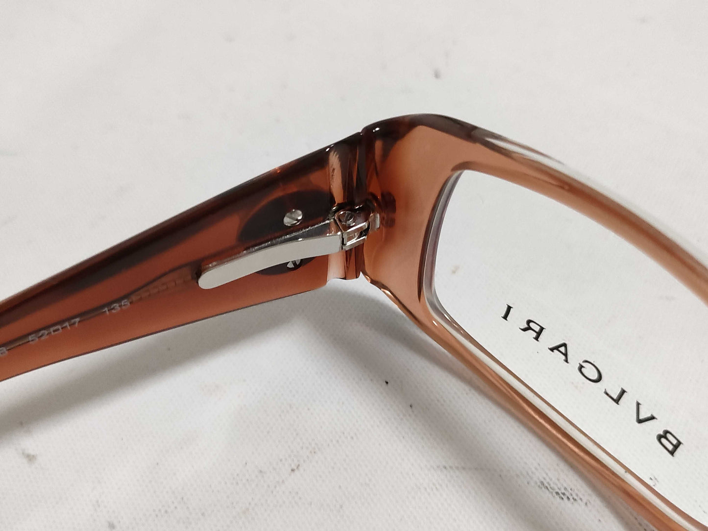 BVLGARI Bulgari Plastic and Metal Glasses 457 B 668 52□17 135 Brown Sunglasses