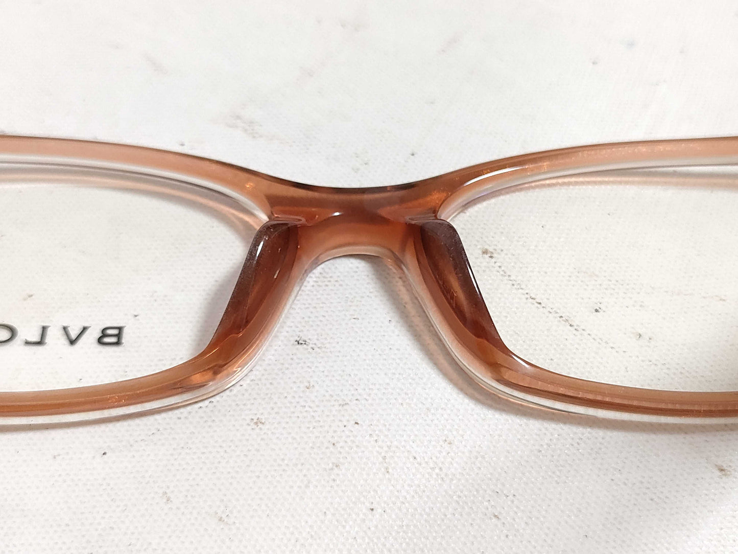 BVLGARI Bulgari Plastic and Metal Glasses 457 B 668 52□17 135 Brown Sunglasses