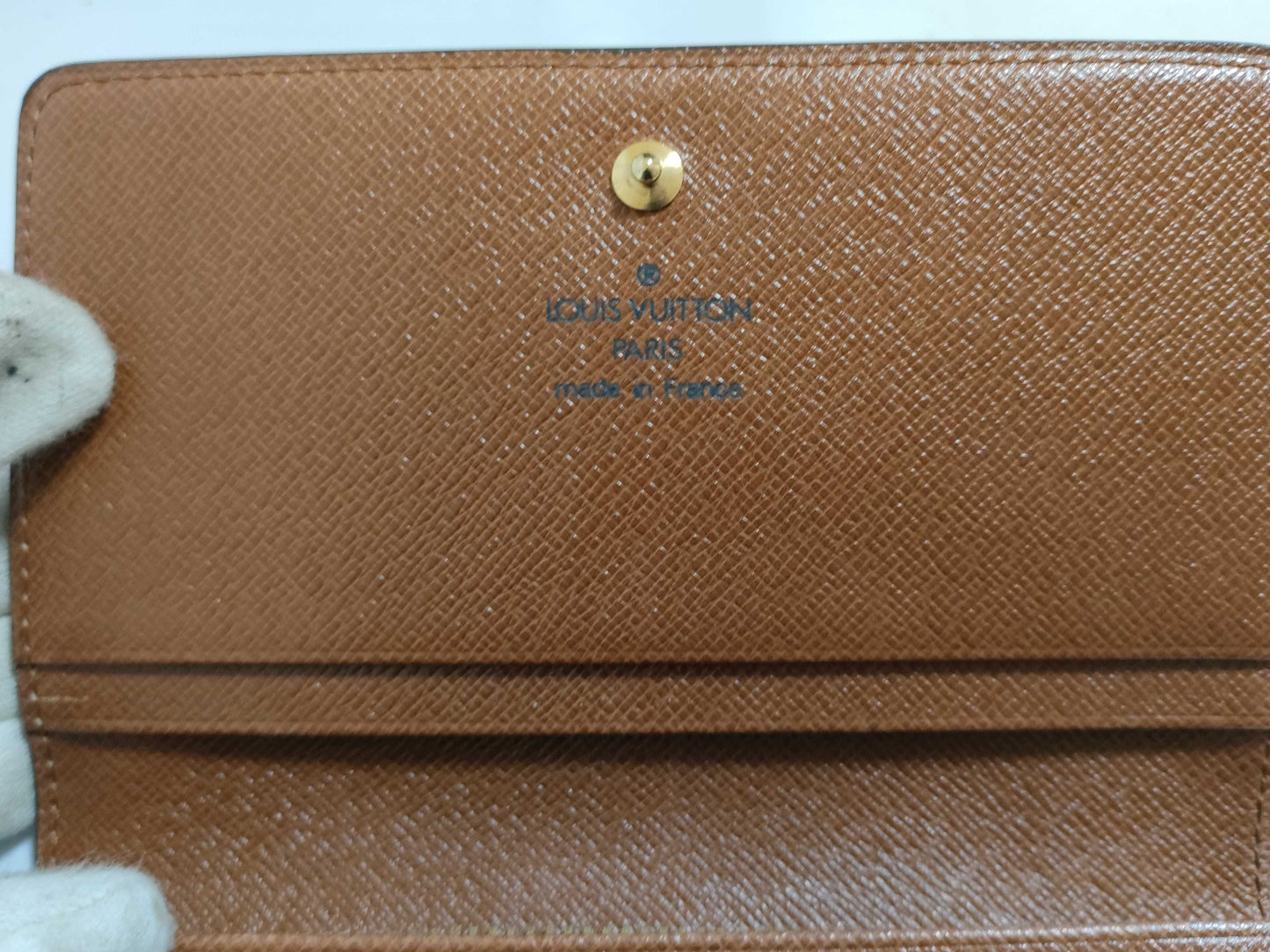 LOUIS VUITTON RFID verification failed RA0963 Monogram LV Monogram Porte Monnaie-Vieux-Tresor M61730 RA0963 Wallet