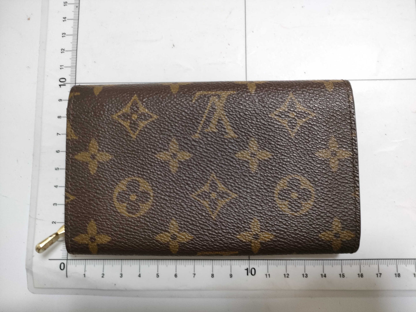 LOUIS VUITTON RFID verification failed RA0963 Monogram LV Monogram Porte Monnaie-Vieux-Tresor M61730 RA0963 Wallet