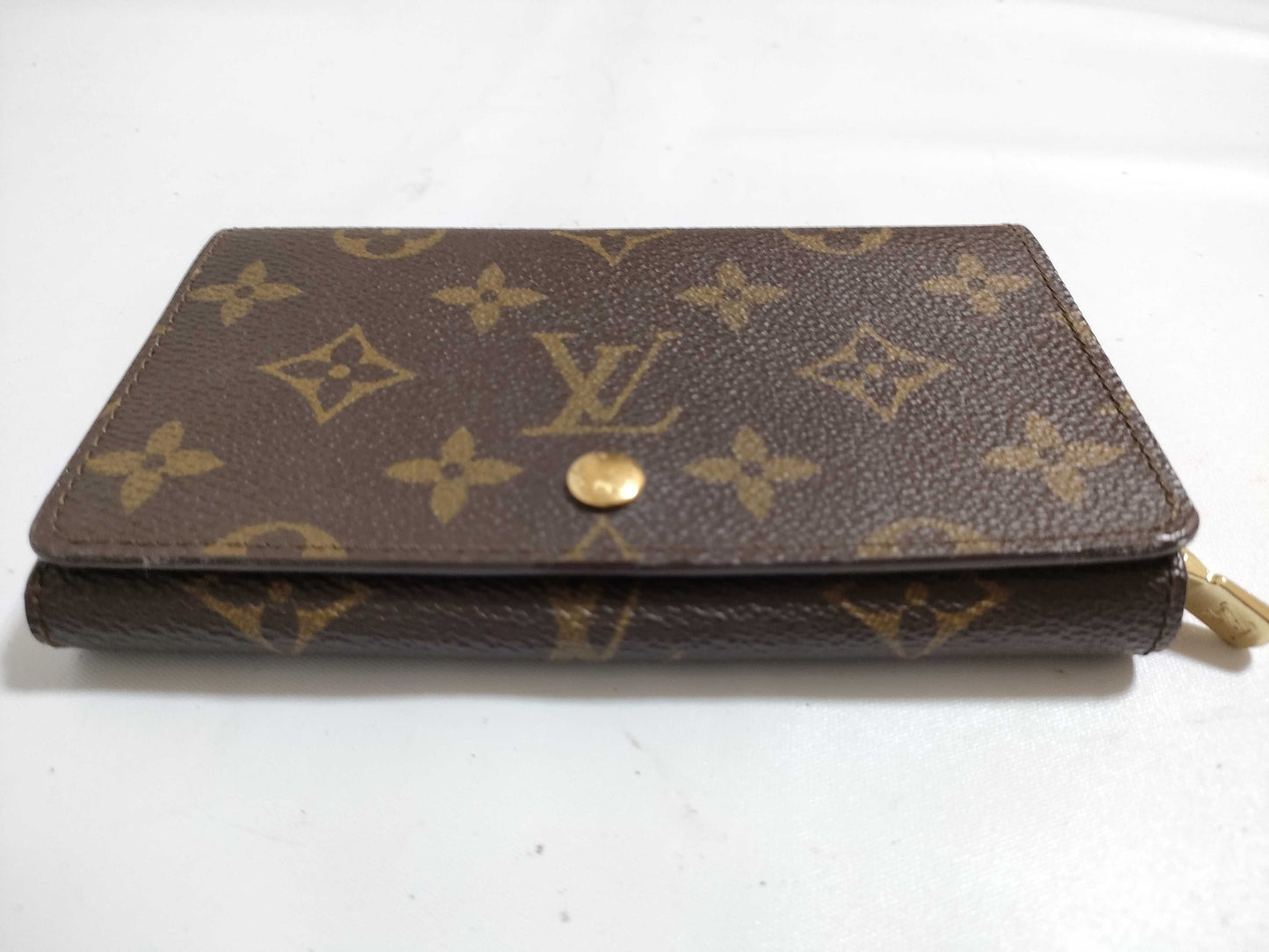 LOUIS VUITTON RFID verification failed RA0963 Monogram LV Monogram Porte Monnaie-Vieux-Tresor M61730 RA0963 Wallet