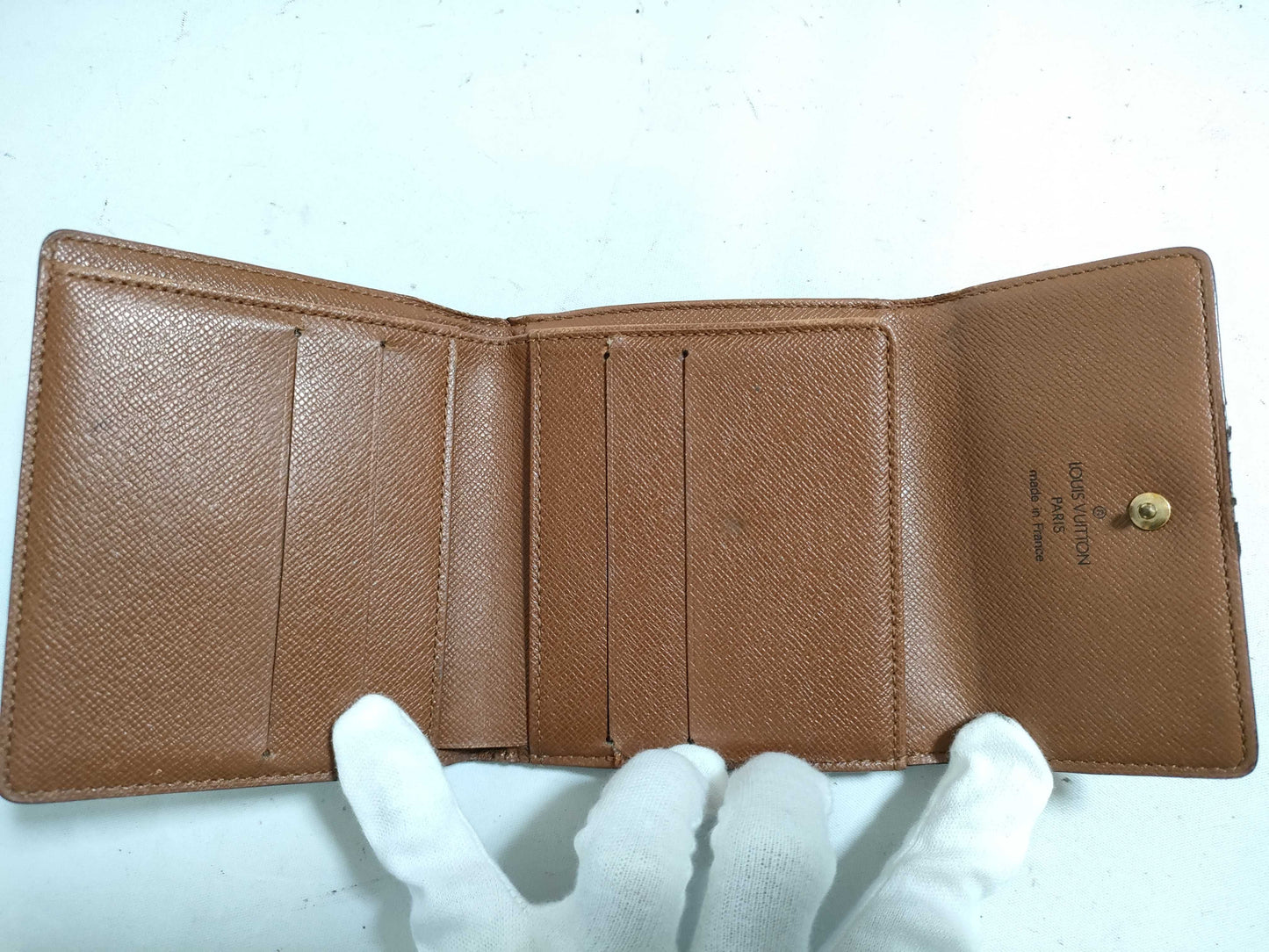 LOUIS VUITTON Monogram LV Monogram Porte Monnaie Carte Credit M61652 SP0929 Wallet
