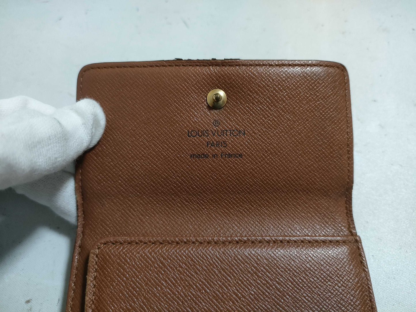 LOUIS VUITTON Monogram LV Monogram Porte Monnaie Carte Credit M61652 SP0929 Wallet