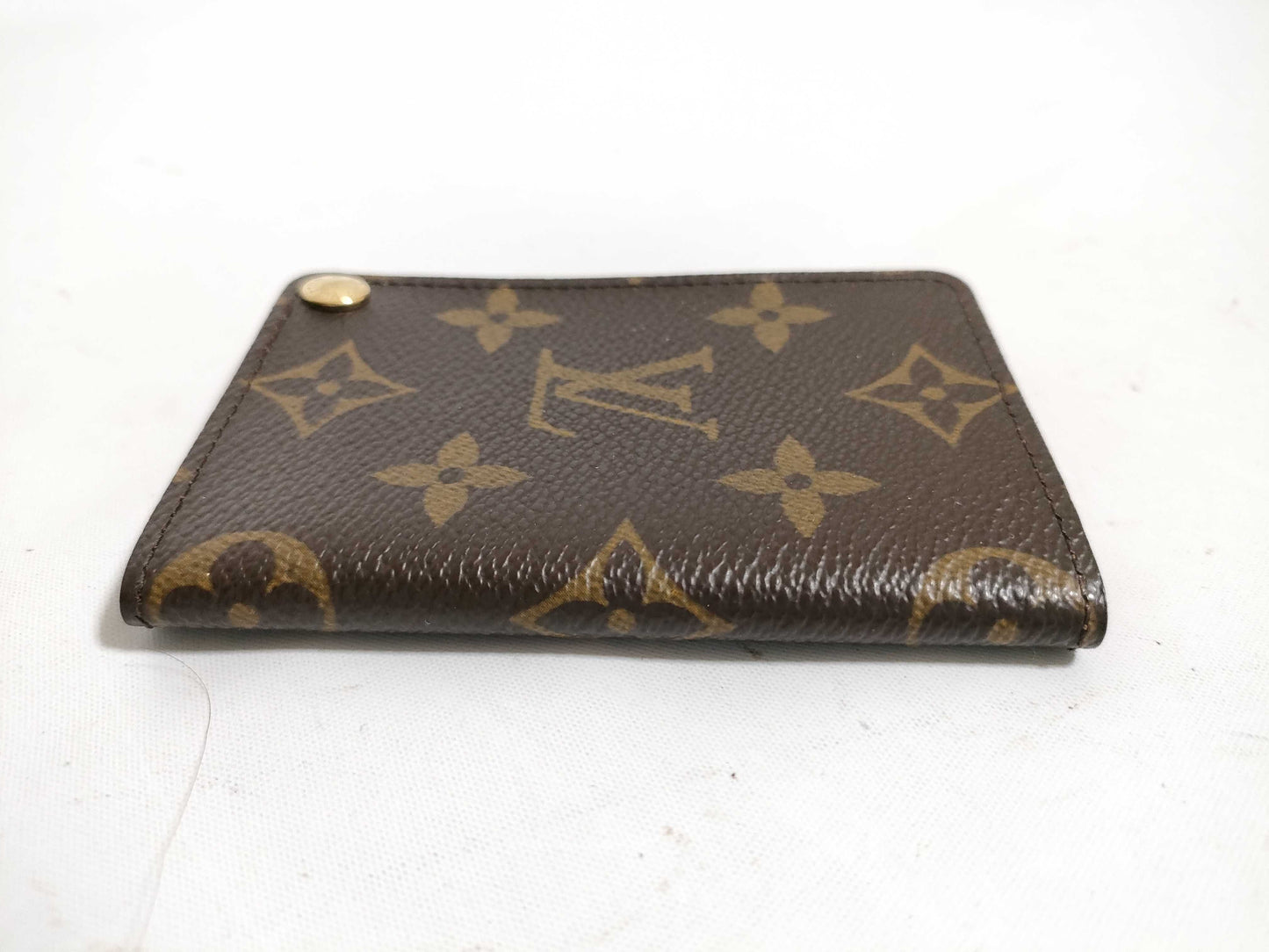 LOUIS VUITTON Monogram LV Monogram Porte Cardo Credit Push-On Wallet M60937 CT0025