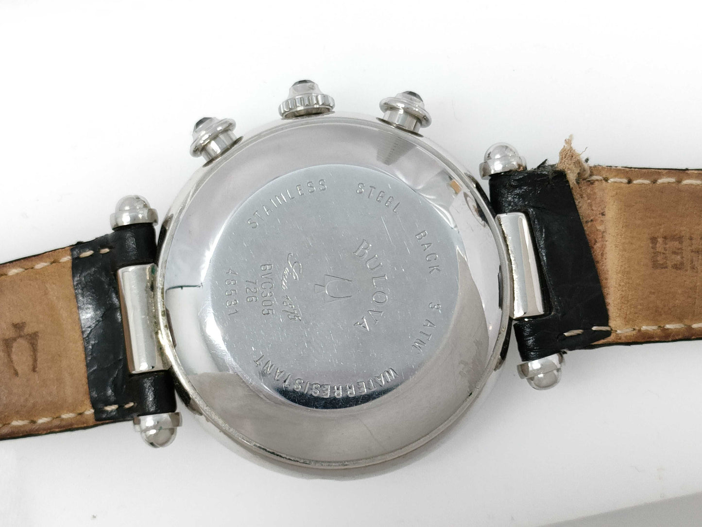 Bulova BVC305 726 48531 Quartz Black Dial Men's Watch