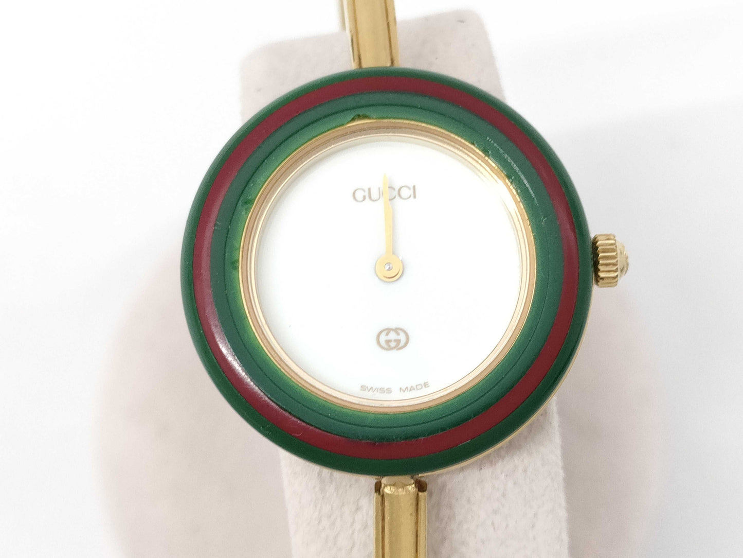 GUCCI Change Bezel 11/12 0623285 QZ Non-Working Women's Watch No Operation Guarantee